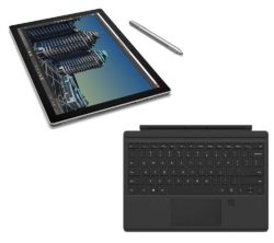 MICROSOFT Surface Pro 4 & Type Cover with Finger Print ID Bundle